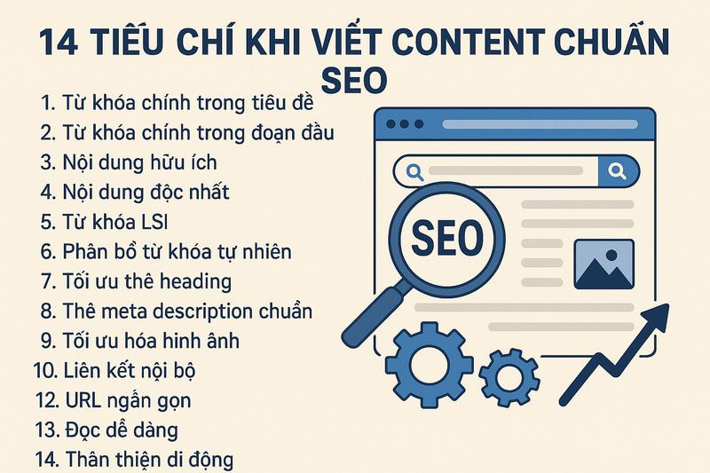 Cách viết bài chuẩn SEO website