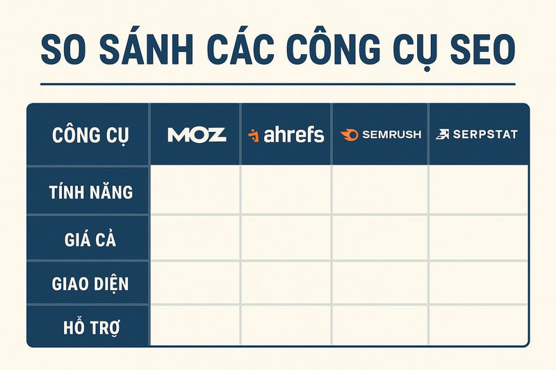 Các công cụ nào hữu ích đánh cho SEO